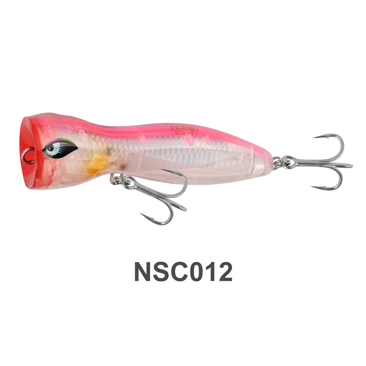 Noeby Popper Angelköder 140 mm 75 g Topwater groß Spalsh Wobbler Verstärkter künstlicher harter Köder Meer GT Thunfisch Angelköder: Rosa verrotten