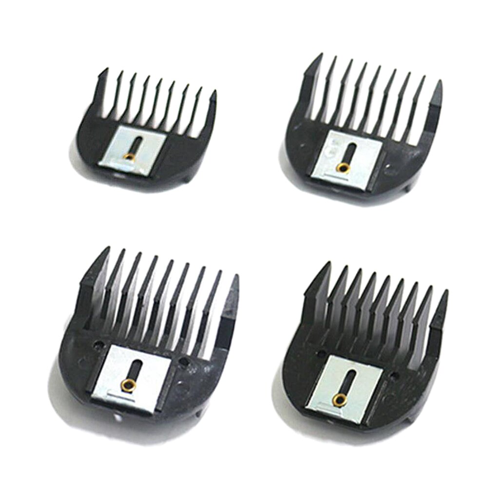 4x 3/6/9/12mm Hair Clipper Limit Guide Comb Size Replacement