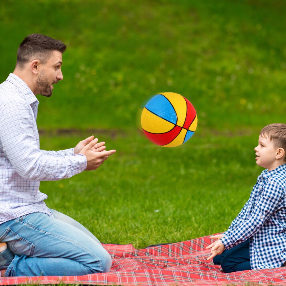 1pc Child Inflatable Child Basketball Kid Basketball Kids Plaything