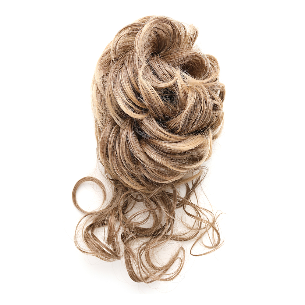 Chignon chignon désordonné synthétique, pince à griffes, chignon bouclé, chignon ondulé, longue barbe, queue de cheval ébouriffée, chouchou pour 03/Wear: P4 / 27