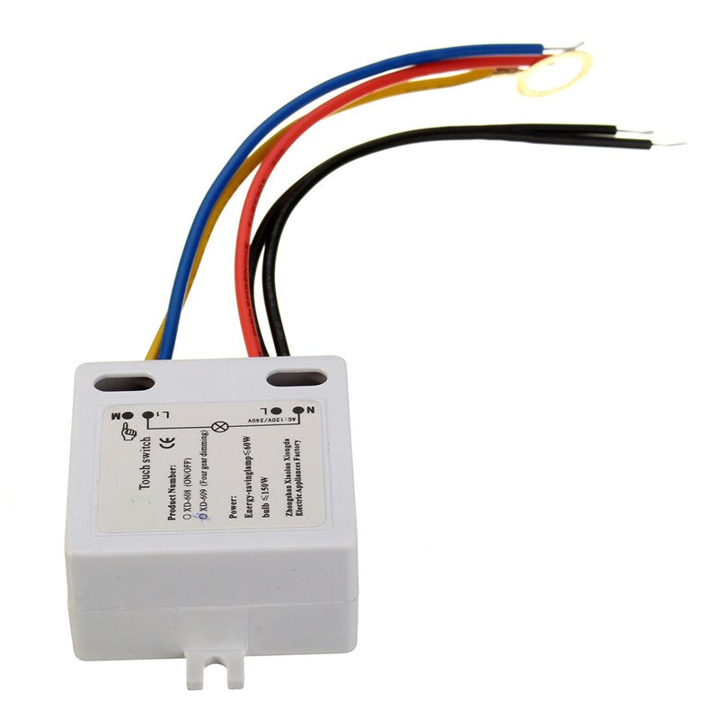 Touch Dimmer Switch For Table Lamp Desk Light TY-8002 On/Off Touch Switch Sensor For 220V Lamp