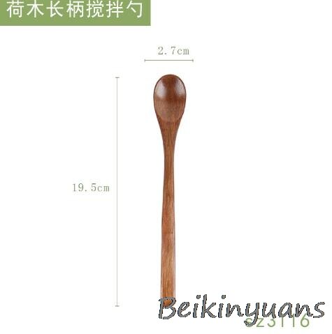 Bébé fait main cuillère en bois naturel en bois aromatisé lait enfant alimentation bébé produits: SZ3116