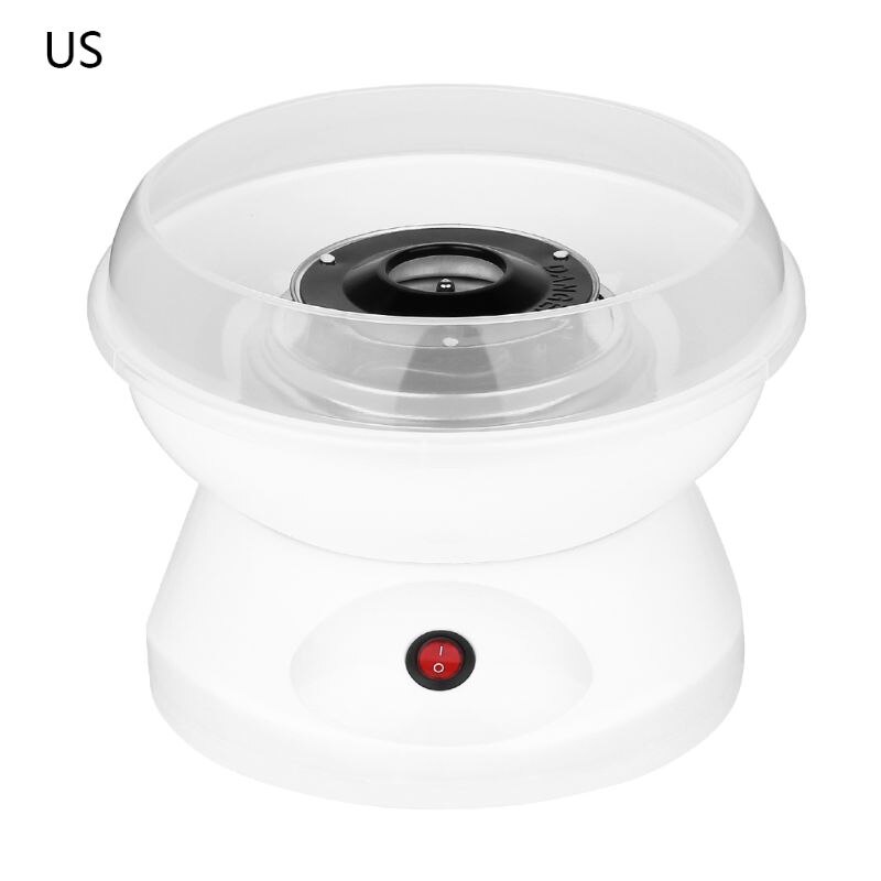 Elektrische Diy Suikerspin Maker Draagbare Marshmallow Floss Suiker Machine A6HB: US-White