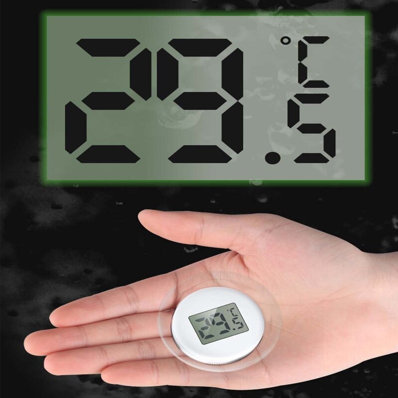 Aquariumthermometer met lcd-digitaal display duikwatertemperatuurmeter
