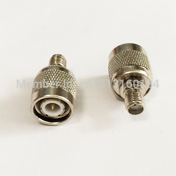 1 stück TNC Stecker auf Sma-buchse RF Coax Modem Konverter Stecker Gerade Nickelplated