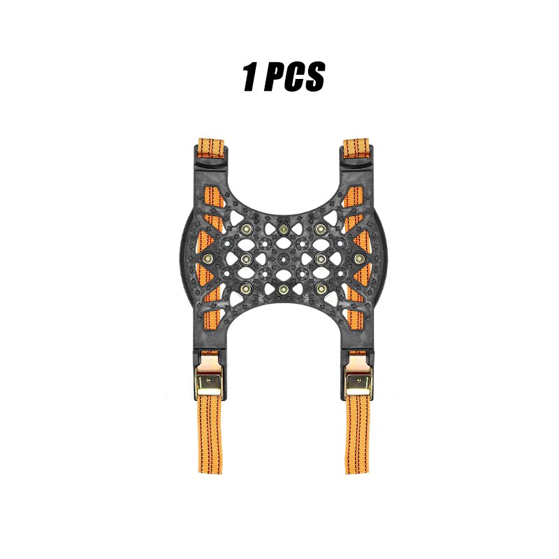 1/4 stk vinter universal bil sne kæde dæk skridsikre skridsikker kæder bil sand mudder vej køretøj til suv biler lastbil varevogn: 1 stk sort