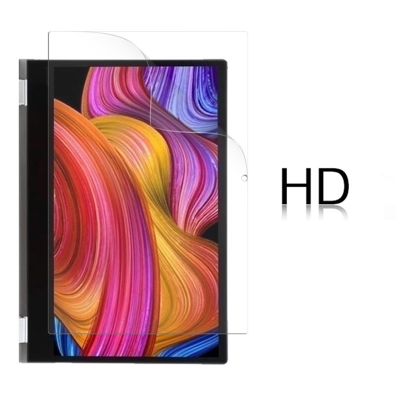 Front Anti-Glare Matte Film Voor Lenovo Yoga 530 14 Inch Hd Clear Glossy Film Screen Protector Tablet Cover film Shell Guard: HD