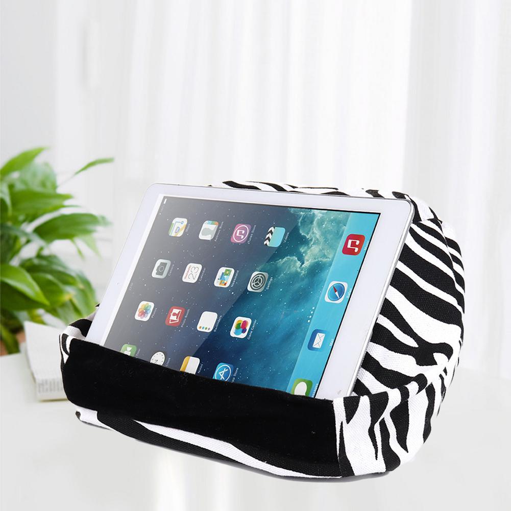 Tablet Pillow Sofa Reading Pillow Tablet Cushion Universal Beanbag Lap Stand for Tablets Books Magazines