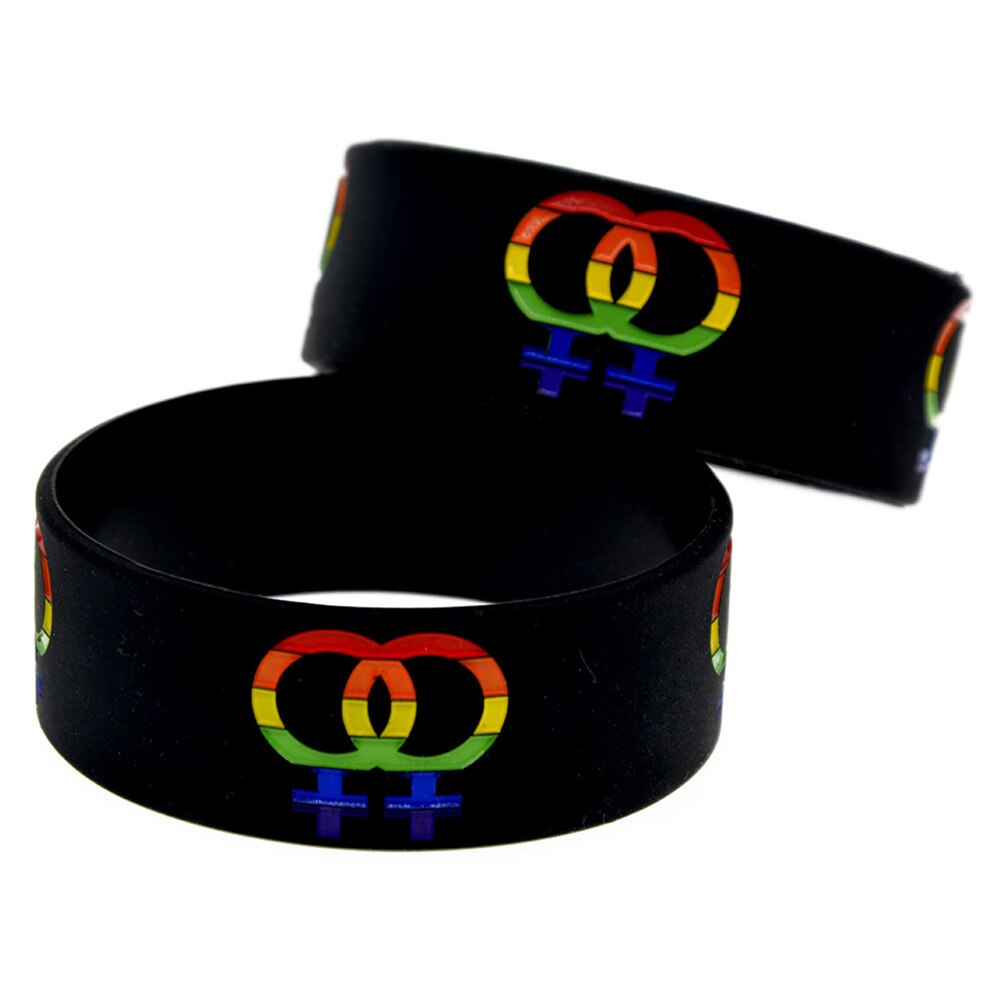 Mode Gay Pride Gay Siliconen Polsbandje Vrouwelijke Polsband Sport Polsband