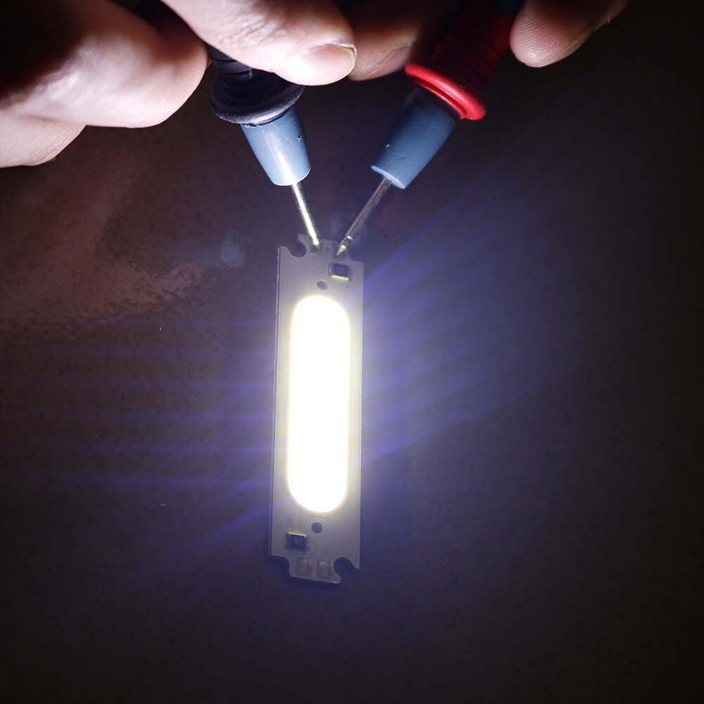 20PCS 1W COB LED chip Module DC12VUlter bright Waterproof SMD COB Module for Sign Advertising backlight White Warm white