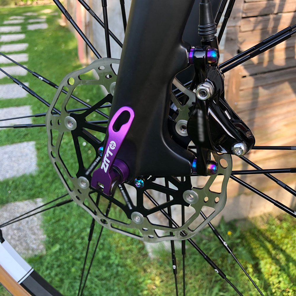 ZTTO Bicycle QR Skewer Ultralight Axle QR MTB Road Bike Quick Release Skewer lever Front Wheel 100 Rear 135 Cycling Hub parts