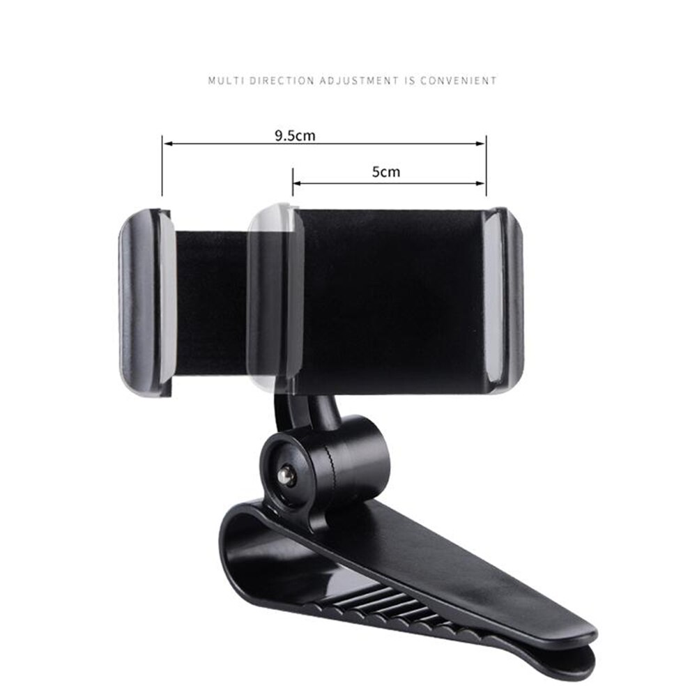 100%  merken auto achteruitkijkspiegel houder mobiele telefoon houder auto 360 graden draaibaar universeel gemaakt van abs materiaal