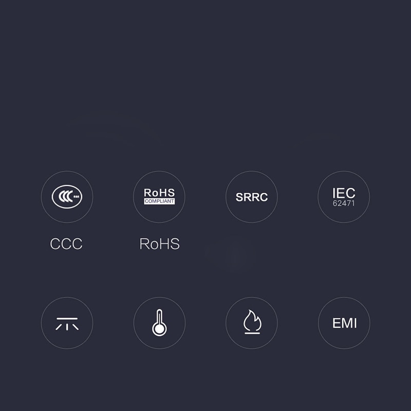Xiaomi Mijia – spot lumineux LED intelligent, wi-fi/Bluetooth, maille, télécommande avec application Compatible Mi home, blanc