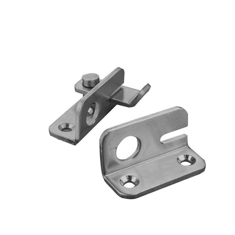 Security Stainless Steel Door Window Latch Lock with Screw DIY security door bolts Latches buckles Bolts