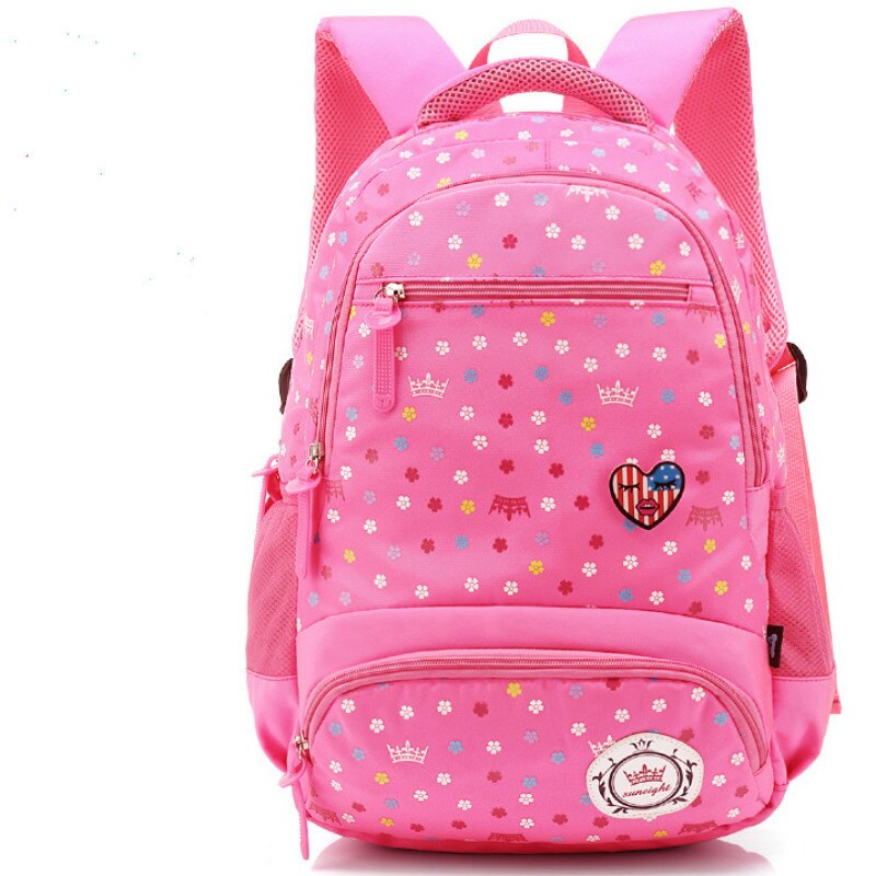 Kinderen School Tassen voor vrouwen kids Mooie Orthopedische Student Rugzakken Tieners Meisjes Jongen School Rugzak tas Mochila: small pink