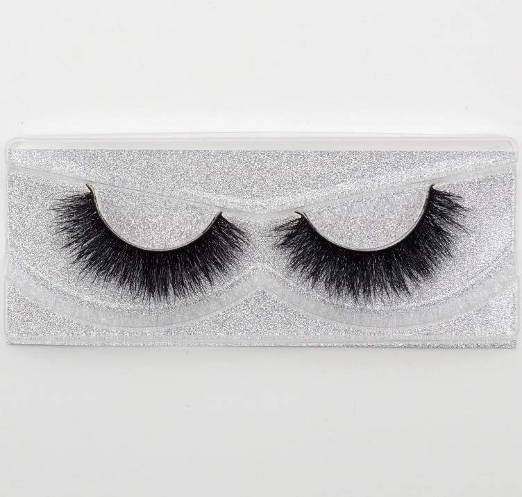 Visofree Mink Eyelashes Handmade False Eyelashes Crisscross 3D Mink Hair Lashes Beauty Eyelashes Wimpers for Makeup 21 Styles: A09