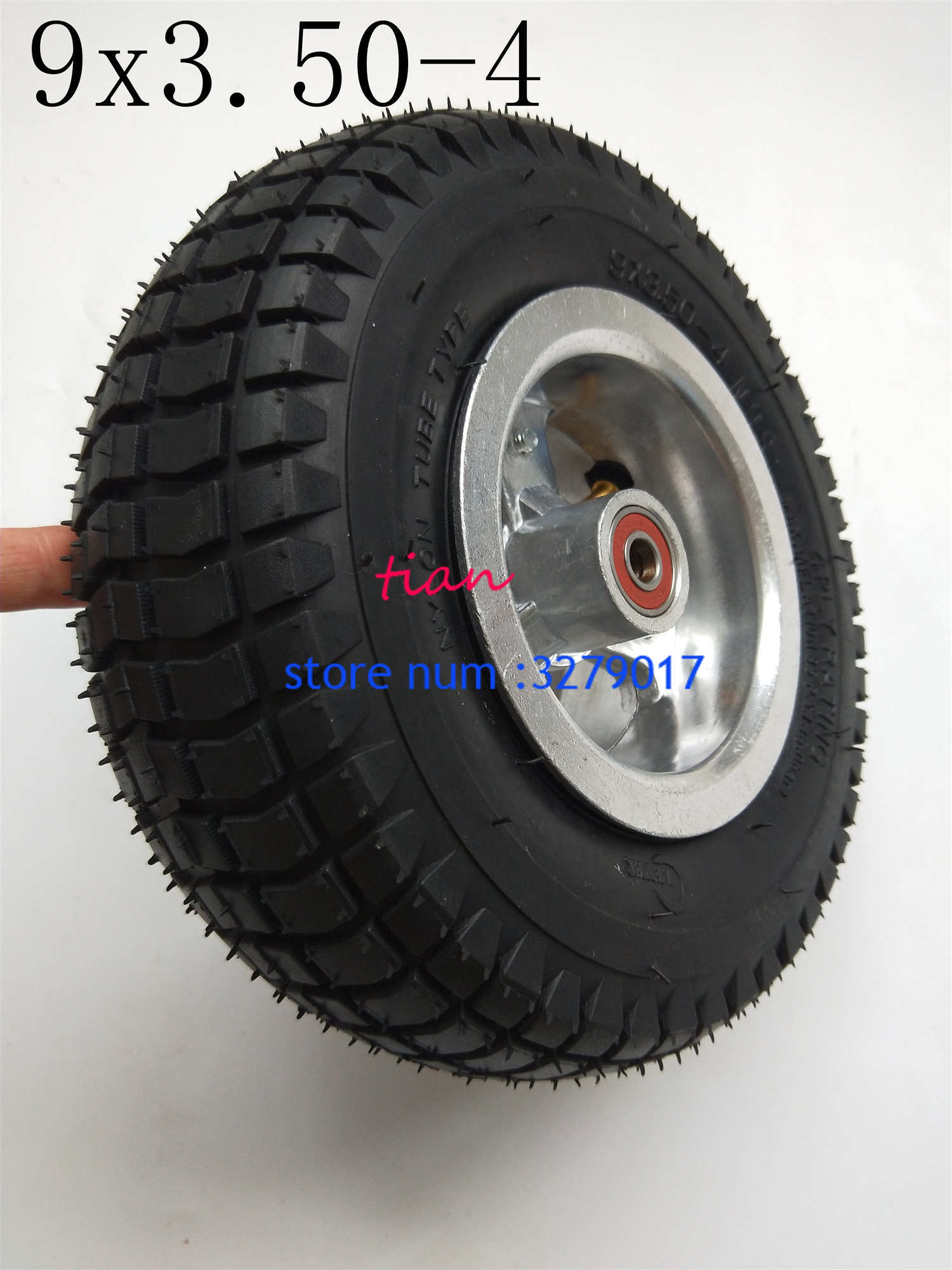 Goede Elektrische Scooter 9X3. 50-4 Velgen met Binnenband Past Gas Scooter Pocket Bike Elektrische Driewieler