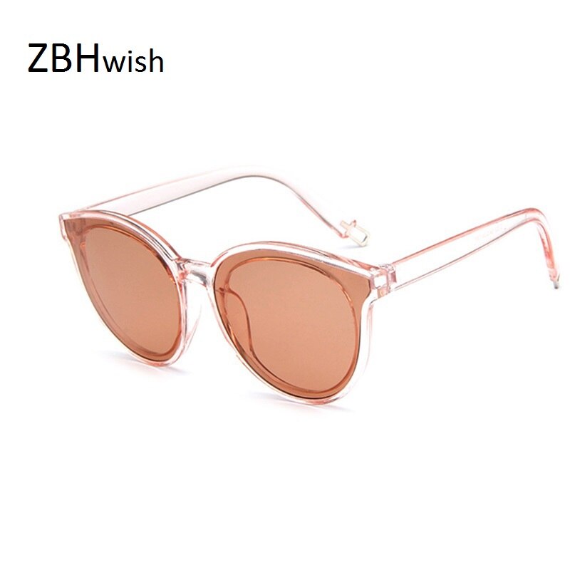 Dames zonnebrillen cat eye zonnebrillen luxe merk zonnebril geïntegreerde bril candy kleur  uv400