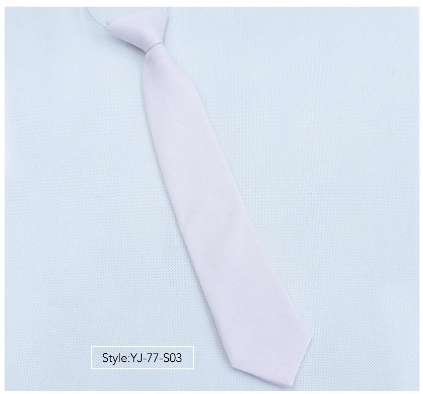 Ties for Children Cotton Solid Neck Tie Boys Girls Students Kid Necktie Performance Photograph Graduation Ceremony: YJ-77-S03
