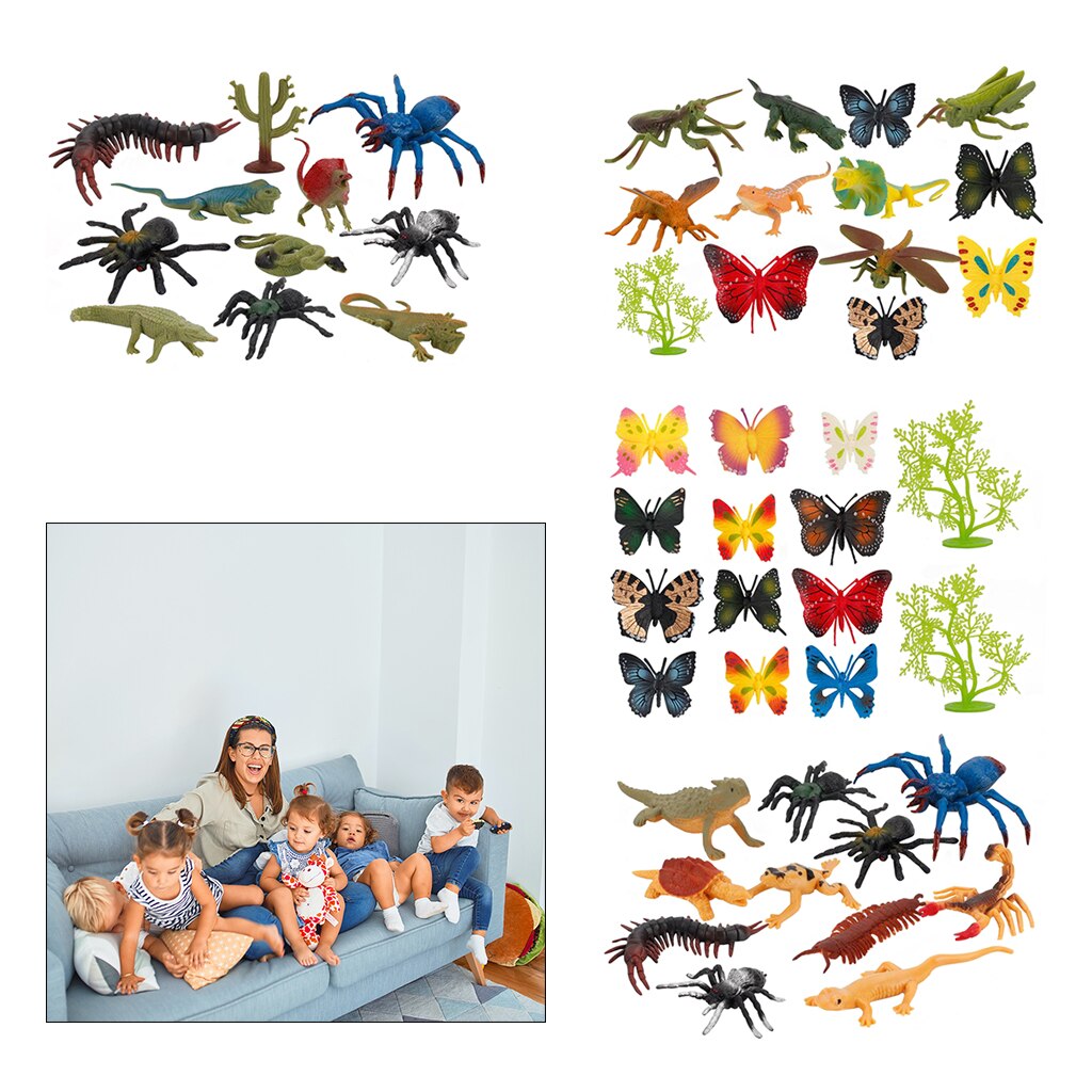Lifelike Fun Insect Model Bug Toys for Kids Boys Toy Christmas Party Toddlers