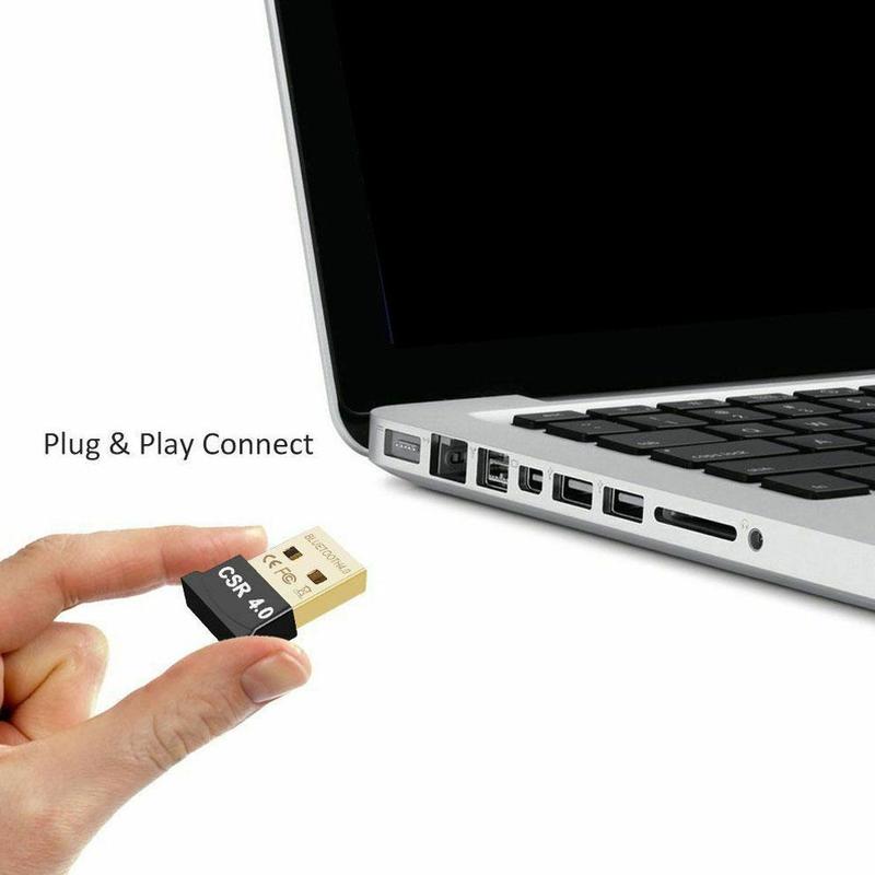 Mini USB Wireless Bluetooth CSR 4.0 Dual Mode Adapter Dongle Driver for Windows 10 8 7 Vista XP Linux PC V4.0 Blue Tooth Adapter
