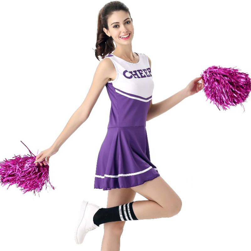 Filles Sexy école pom-pom girl déguisement scène Performance tenue sport uniforme lycée Musical fête Costume
