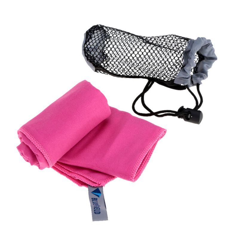 Microfiber Antibacterial Ultralight Compact Quick Drying Towel With Bag Camping Hiking Travel Kits 0