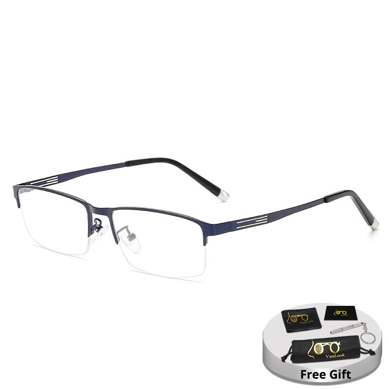 VANLOOK Photochromic Sunglasses Chameleon Lens Blue Light Blocking Men's Glasses for Computer Eyeglasses Game Protective UV400: Wise Blue