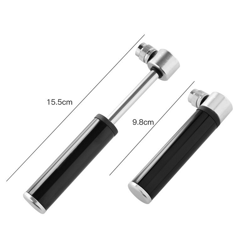 Aluminium Legierung Radfahren Mini Fahrrad Pumpe Radfahren Hand Luftpumpe Ball Reifen Inflator MTB Mountain Road Bike Pumpe