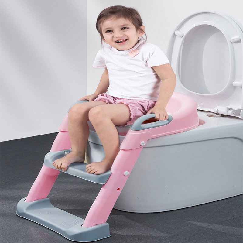 Drenge piger baby stige potte toilet træningssæde trappe type gryde til børn vuggestuer potter toddler urinal sæde