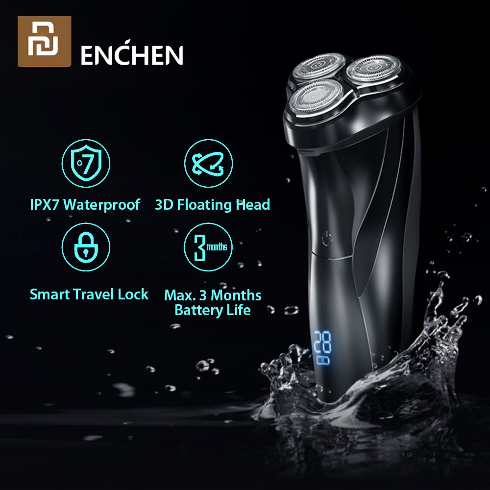 Enchen Razor Youpin Enchen BlackStone 3 Electric Shaver 3D Trip... – Grandado
