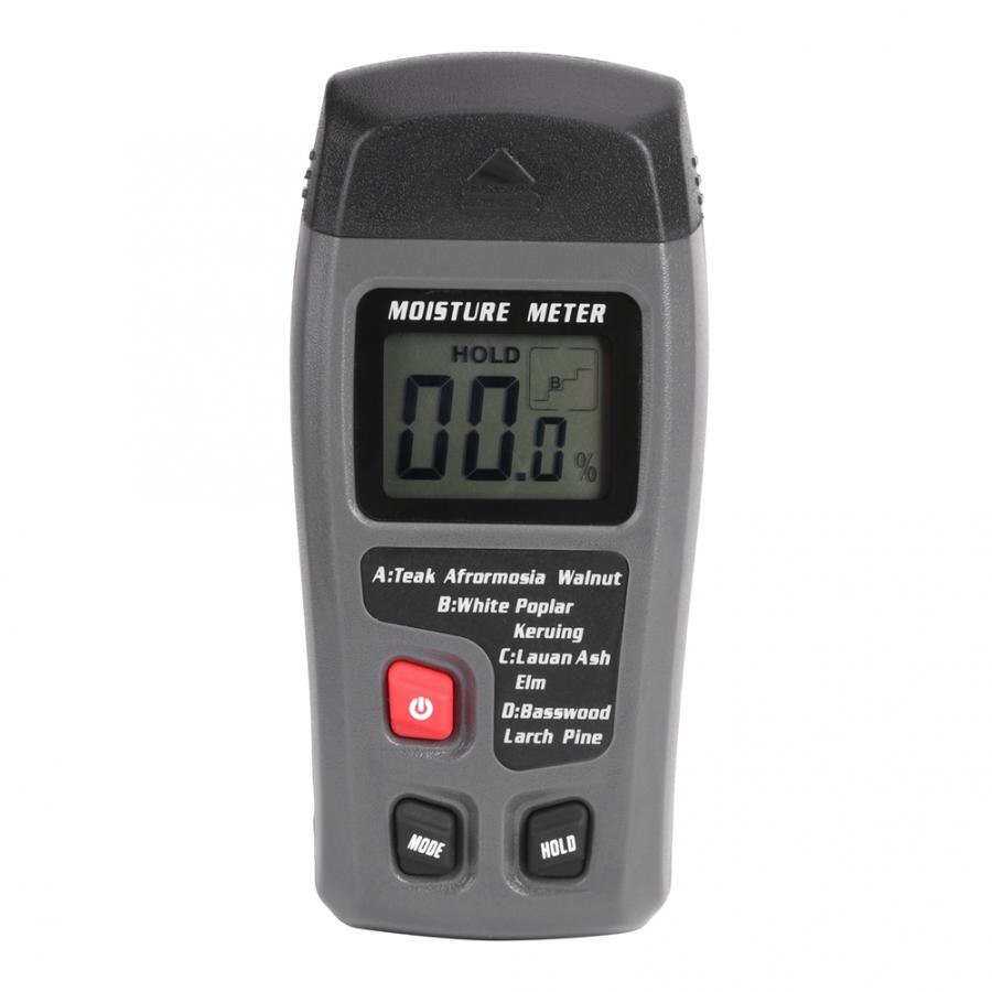 Digital LCD Handhold Wood Moisture Meter Damp Detector Hygrometer Tester Sensor Moisture Detector Digital Moisture Detector