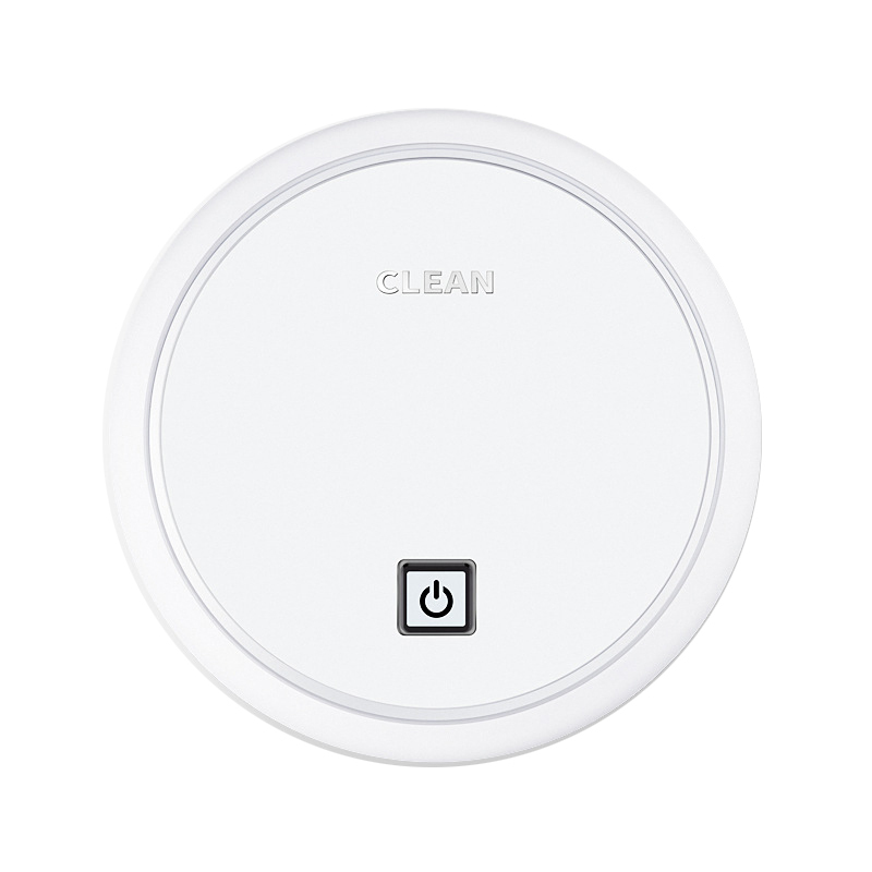 Rechargeable 2000Pa Smart Home Sweeping Robot Vacuum Cleaner Self Navigated Mop Auto Sweeper Smart Robot: White no brush