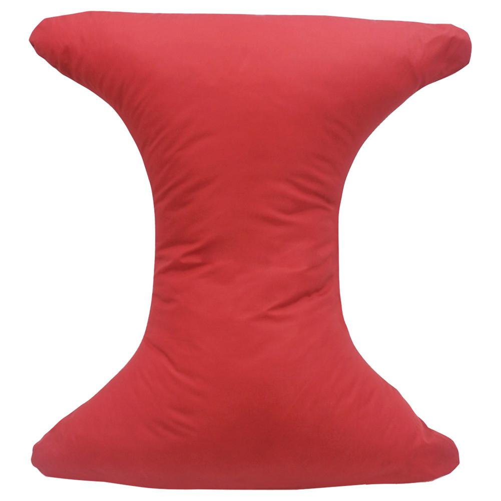 Bass Drum Kussen Jazz Drum Demper Demping Tool Fiber Bass Drum Kussen Slaginstrumenten Deel Accessoires Zwart Rood: red