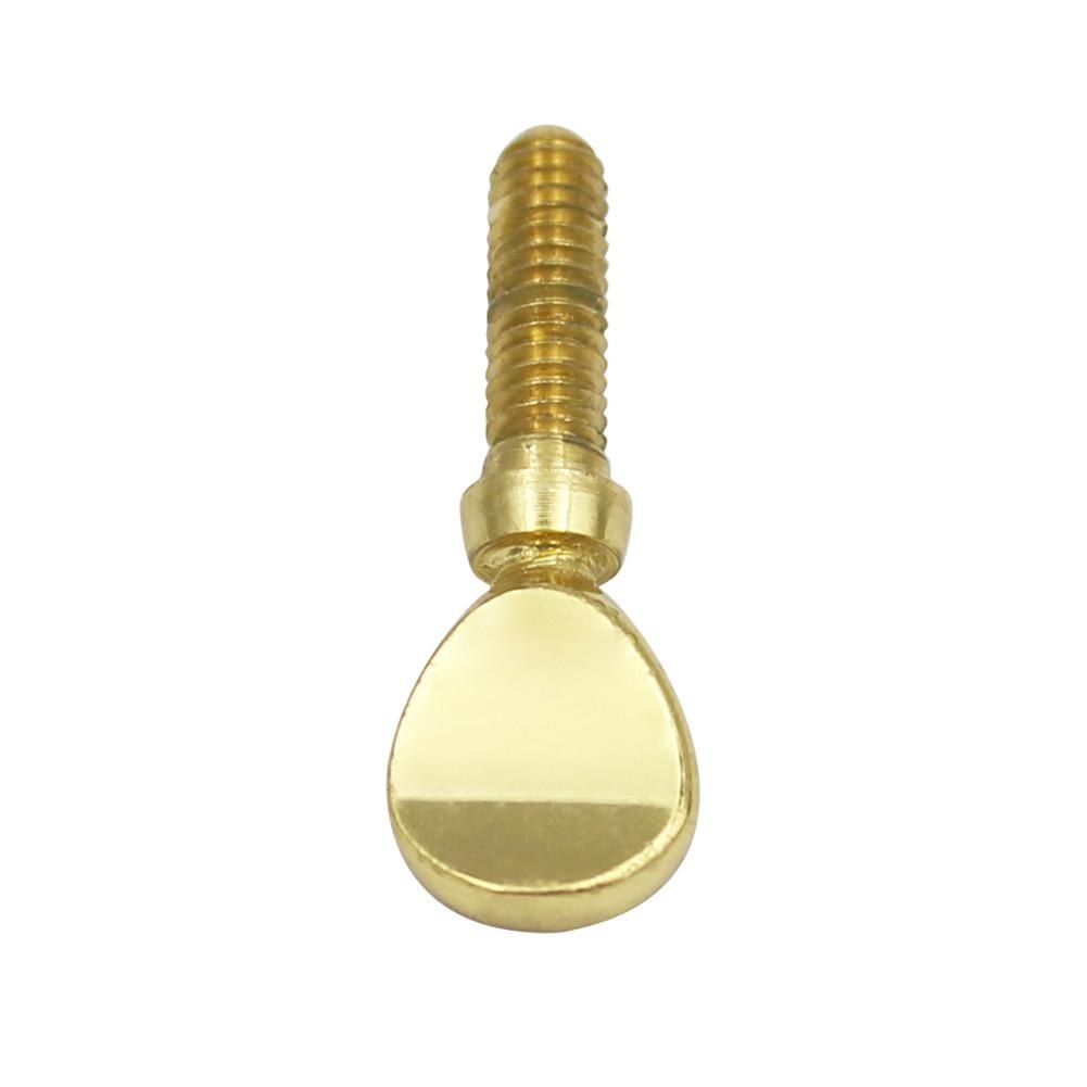 Ouro saxofone pescoço parafuso sax boca peça braçadeira parafuso de fixação plana parafuso instrumentos parte saxofone acessórios: Default Title