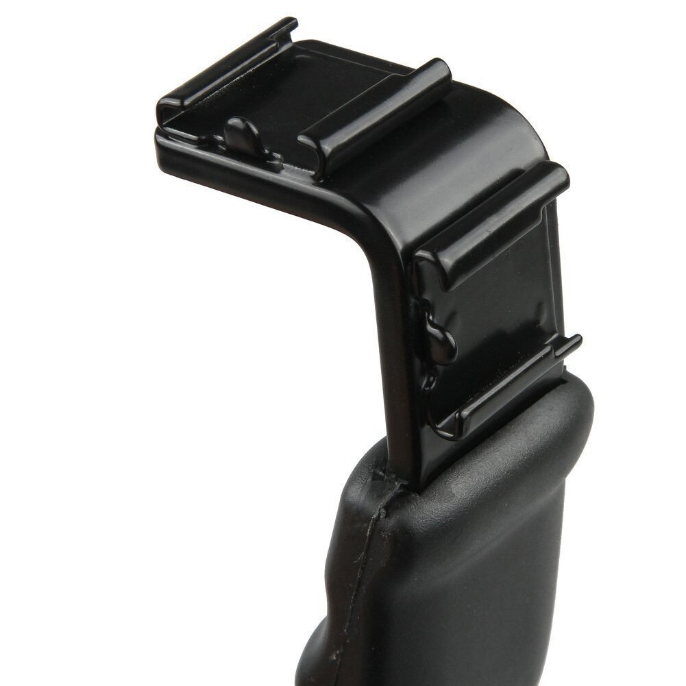 Flash Bracket Video Support Photo Camcorder Camera Accessory DV DSLR L Shaped Dual Shoe Grip Holder Heavy Duty