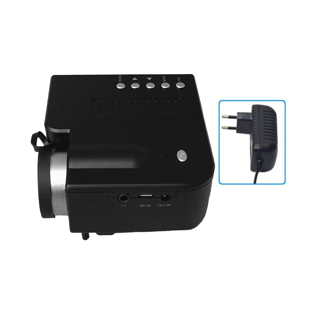 UC28B + Home Projector Mini Miniatuur Draagbare 1080P Hd Projectie Mini Led Projector Voor Home Theater Entertainment