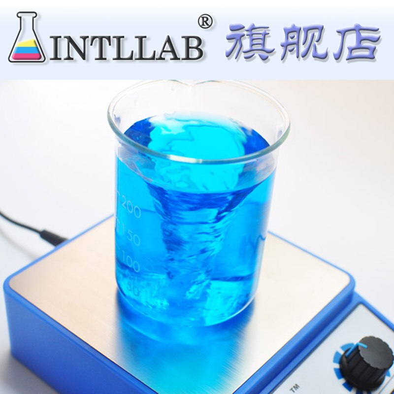Laboratory Magnetic Stirrer Stainless Steel Panel Magnetic Stirring Apparatus Portable Mixer Physics Experiment Equipment