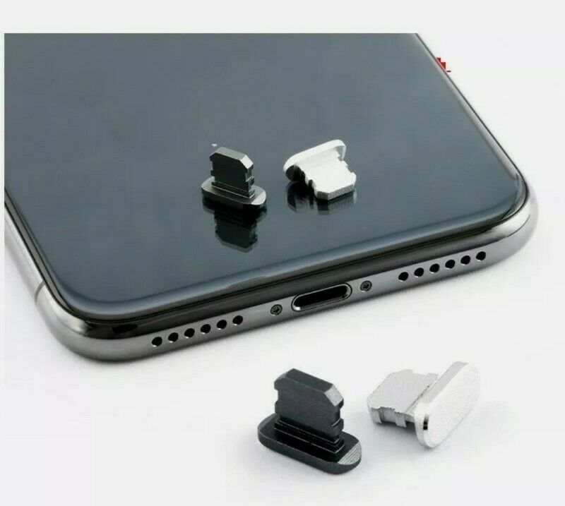 Anti Dust Plug Voor Iphone 12 11 Pro Xs Max X Xr 7 8 6 6S Plus 12 Mini metal Anti Dust Opladen Lader Dock Plug Stopper