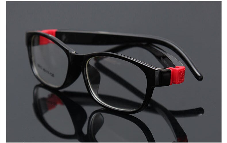 Boy Girl Solid Soft Flexible Infant Children eyeglasses frames Kids Optical frame Child Safe prescription Glasses Frame: C1