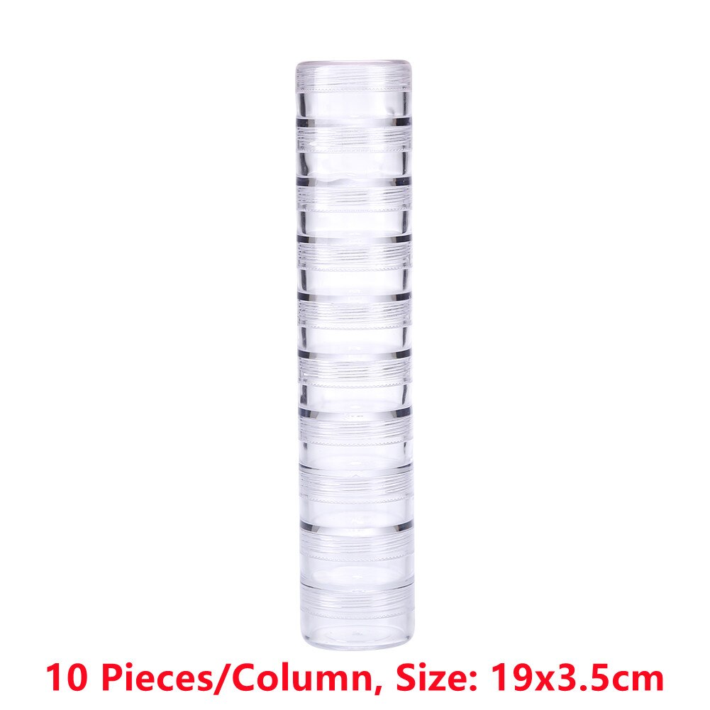 Mini Tinte Mischen Werkzeug Spalte Runde Gewölbte Schaum Minen Ersatz Applikatoren Lagerung Gläser für Scrapbooking Stanzen Werkzeuge: TT296 10Stck
