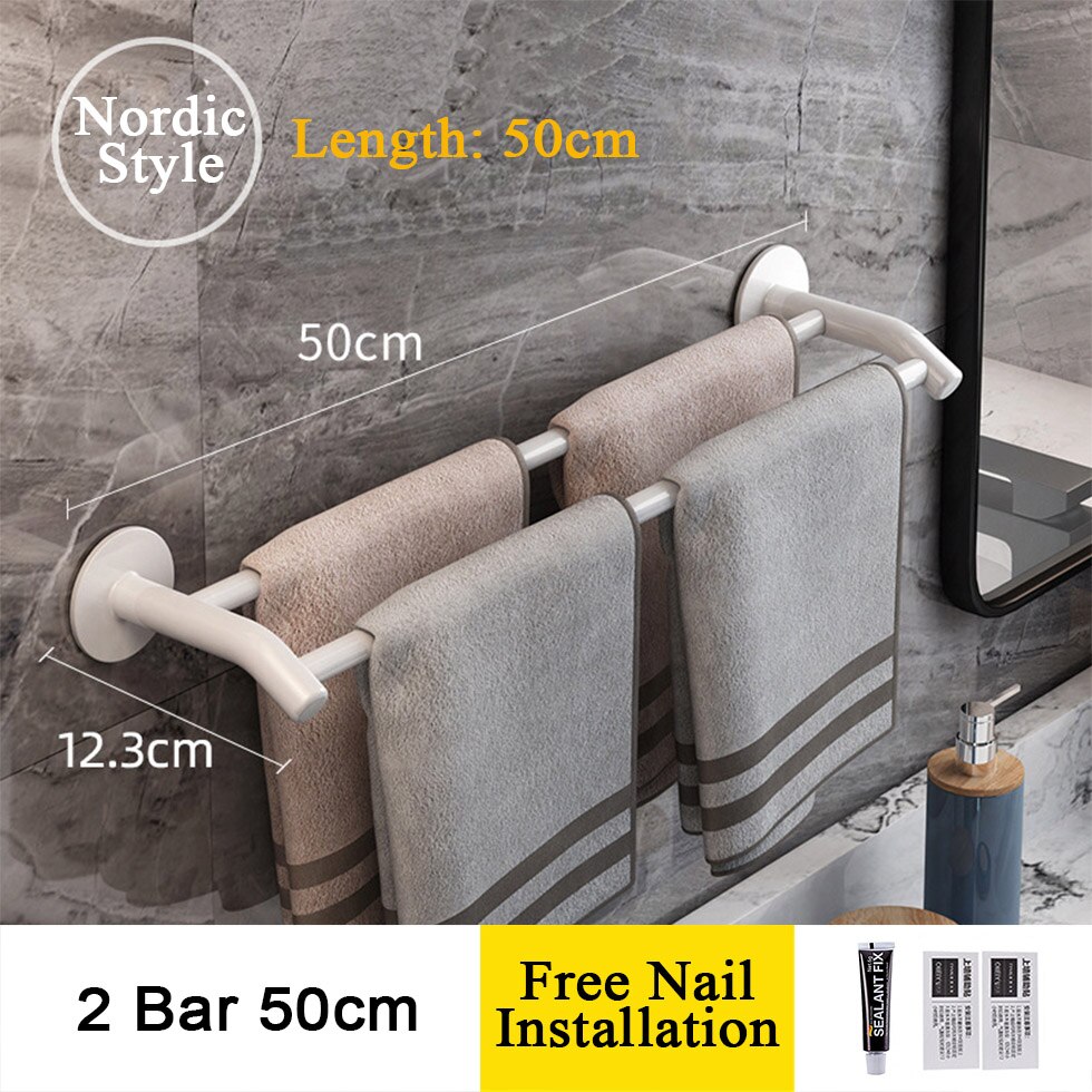 Industrial Pipe Towel Rack Towel Bar Wall Mounted ... – Vicedeal