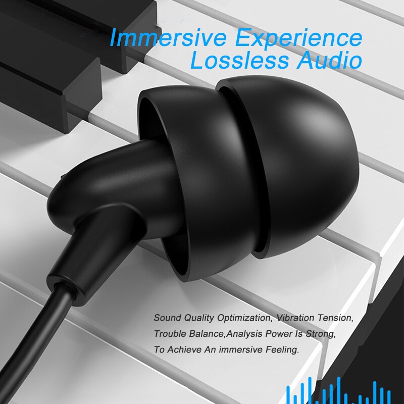 Słuchawki przewodowe słuchawki snu sportowy zestaw słuchawkowy 1.2M anty-hałjak łagodna robić snu w uchu radio z głębokim basem słuchawki douszne z mikrofonem