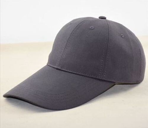 55-60cm 60-65cm 11cm long visor large head Man Big Size Causal Peaked Hats Cool Hip Hop Hat Man Plus Size Baseball Caps: Dark Grey / 55 to 59cm