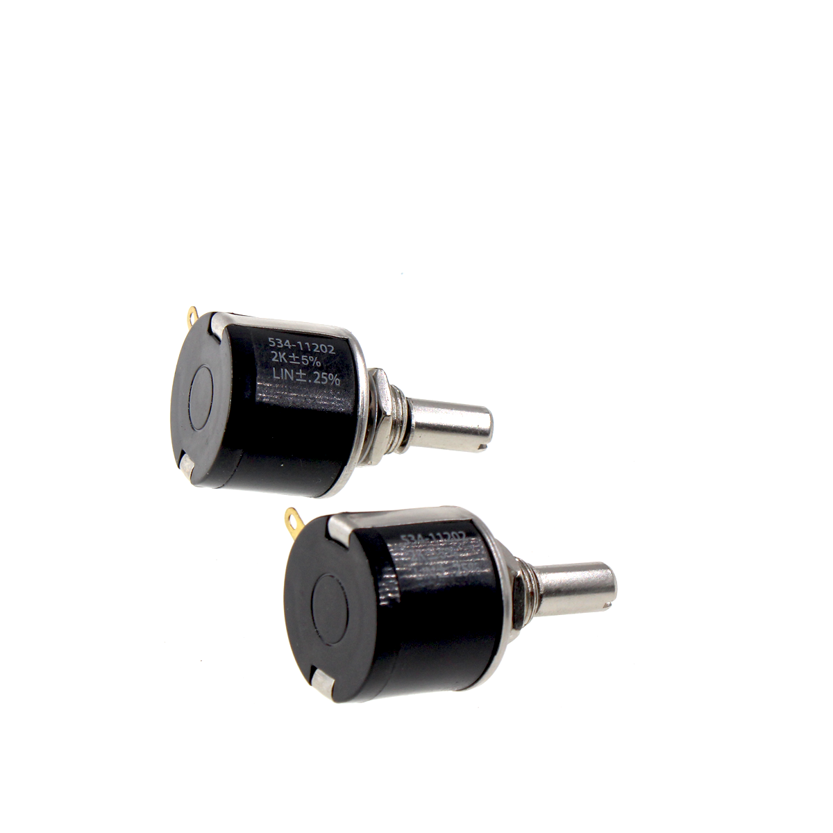 Potenciómetro bobinado de alambre de bobina de precisión, 534-1, 534, 2w, 100R, 200R, 500R, 1K, 2K, 5K, 10K, 20K, 50K, 100k