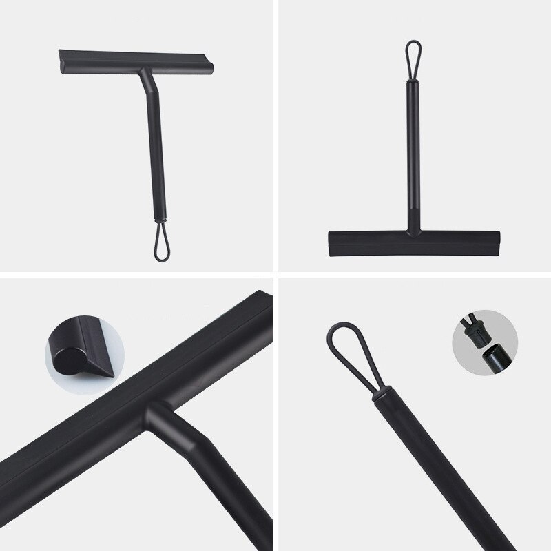 Siliconen Glas Schraper Zacht Duurzaam Vensterglas Schraper Multifunctionele Floor Cleaning Zuigmond Voor Keuken Thuis Cleaning Tools