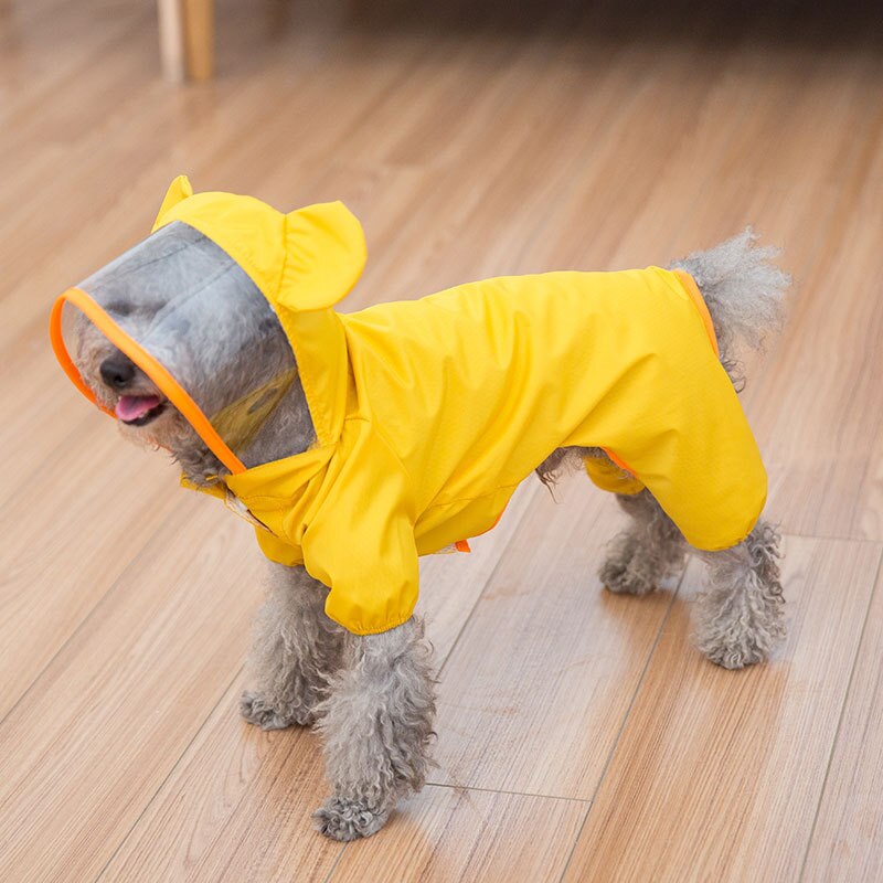 Dog Raincoat Waterproof Pet Clothes PVC Dog Rain Coat Pet Raincoat Dog Clothes for Small Dogs