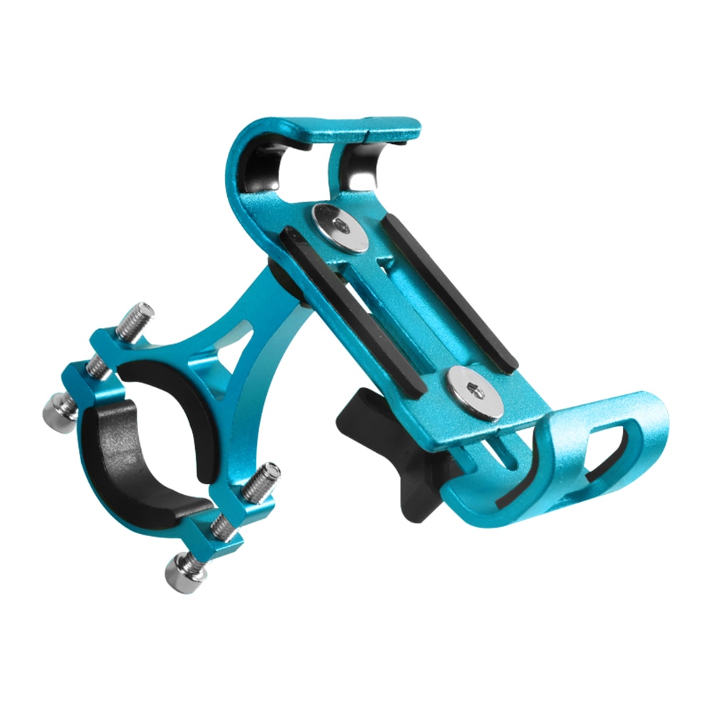 Soporte de teléfono para bicicleta de aleación de aluminio -3,5 ", soporte para teléfono móvil con GPS, soporte de teléfono para bicicleta para iphone 6 8, triangulación de envíos, 6,5