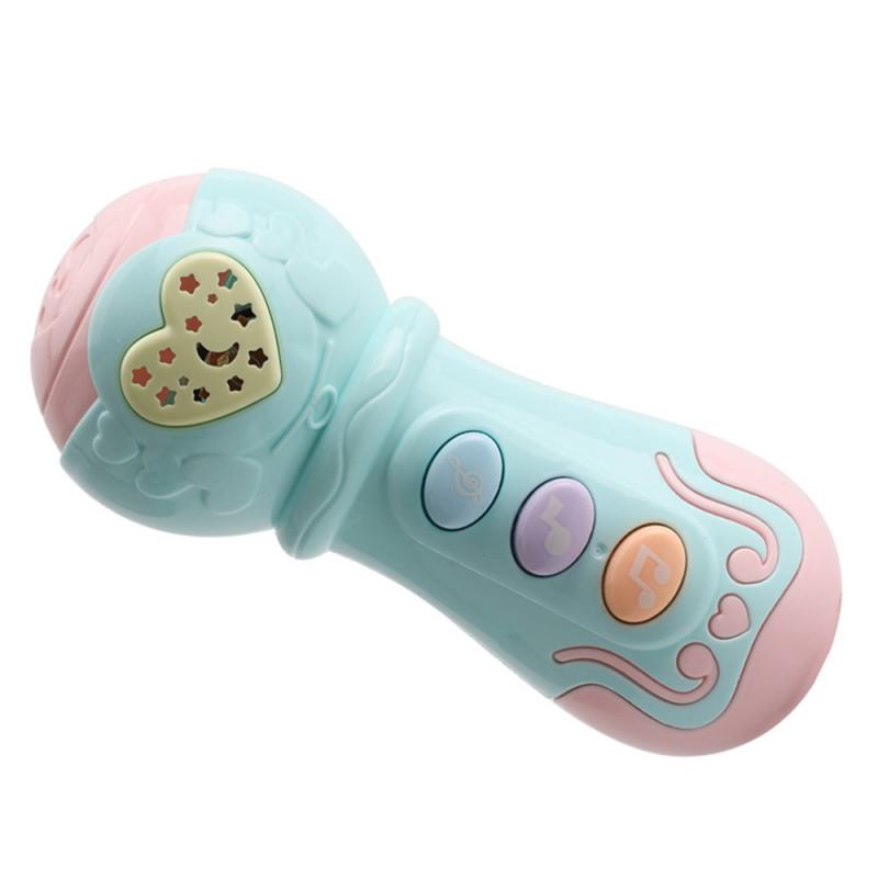 0-3 Jaar Oude Kinderen Muziek Beat Drum Machine Licht Projectie Puzzel Vroege Onderwijs Wijsheid Bell Muziek Verlichting speelgoed: 03