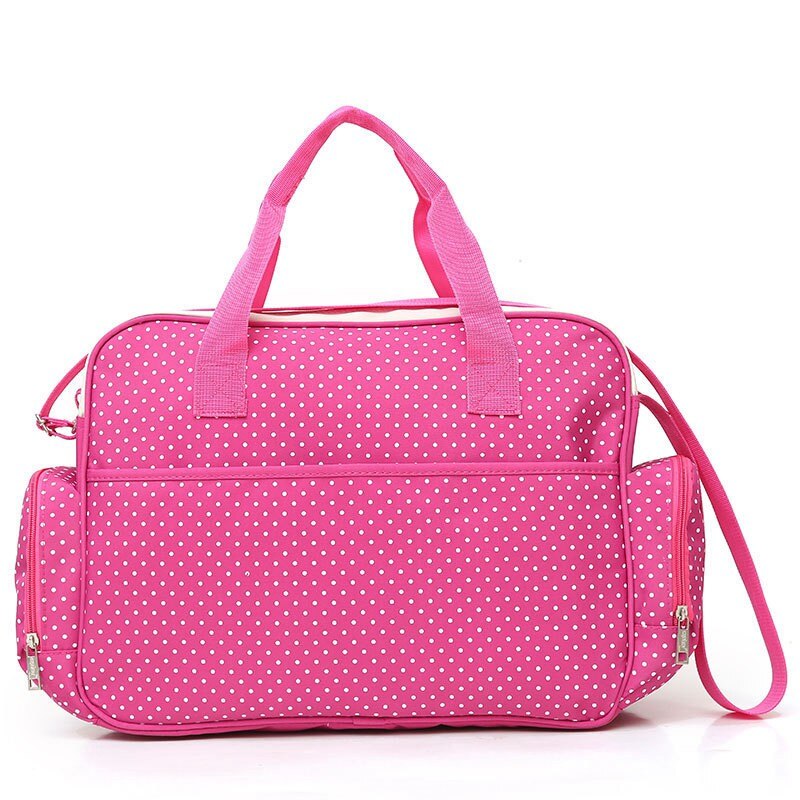 40*30.5*16cm 5 stk store baby pusletasker sæt til mor dot ble net klapvogn taske organizer multifunktionel mulepose til kvinder